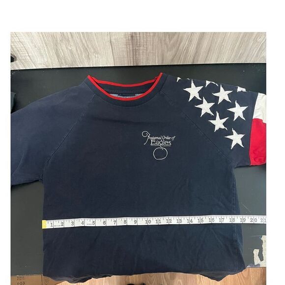 Rock point Freedom Pride Collection stars red white blue t shirt flag size small - Picture 5 of 5